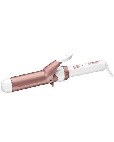 Double ceramic curling iron